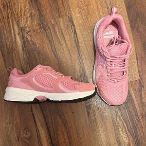 Avia Women's Pink Mesh Athletic Shoes